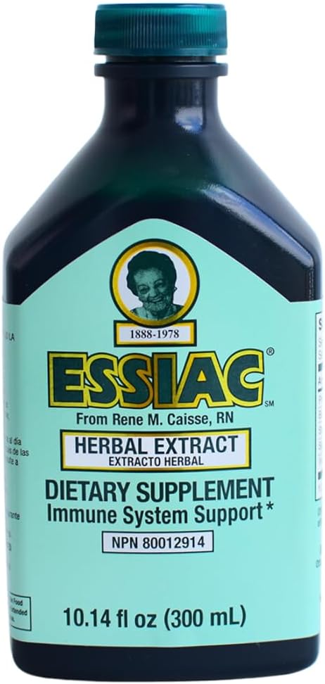 Essiac 原草液提取 — 10.14 fl oz瓶 → 强力抗氧化剂混合剂 帮助促进整体健康与健康 — — 1922年的原配方