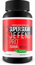 心血管健康 Super Sugar Defense Pro - 我们的最佳血液支持补充 - 健康血液循环支持 - 女性和男性的血液支持 - 草药血液药丸最佳血液补充