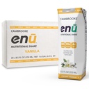 ENU 营养摇摇 - 20g蛋白 - 400卡路里 - 体重增益的食品替代(Vanilla,24包)