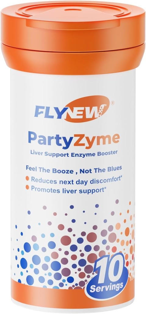 庆祝后健康派对(PartyZyme),Sober Up Pill,Better Morning, Party Smart Support, Liver Support, Natural Ezyme Boster Made in America, NADH, DHM, L-Theanine, VITAMIN C, 10 板块, GMP