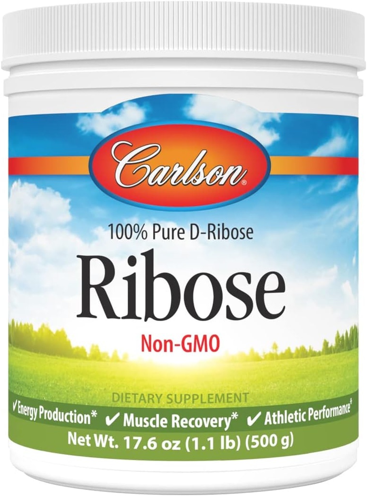 Carlson Labs Ribose 100% 纯度,500克