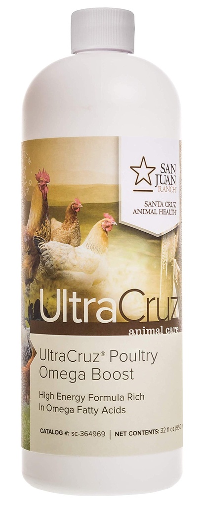 UltraCruz - sc-364969 家禽Omega Boost补充品,32 oz