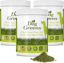 狗(12 oz)的超级食品补充品 有机人体-葡萄制品、维生素、矿物、抗氧化剂和纤维丰富剂,用于最佳消化、光泽和更好的健康(3包)