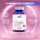 4-IN-1 URI POWER COMPLEX 1350mg - 60天 - D Mannose, Cranberry, Hibiscus, 和 Dandelion Herb - 自然清洗 Bladder 和 Urinary Tract - UTI 避免包装的专门方法 2