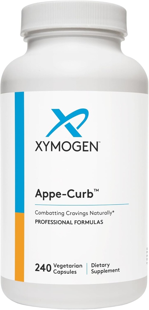 XYMOGEN Appe-Curb - 支持帮助战斗碎屑 - Chromium,DL-Phenylaline,L-Glutamine,维生素B6 + 5-HTP 健康代谢,Mood & Appetite 支持(240 Capsules)