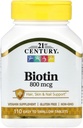 21世纪生物锡片,800 mcg,110 计数(包3)