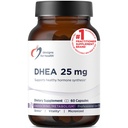健康DHEA 25mg的设计 - DHEA 男性+女性的补编 - 帮助支持健康衰老,肌肉完整性,能量+激素合成的补编 - 非GMO(60 Capsules)