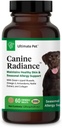 ULTIMATE PET 营养性犬皮过敏支持补品 狗皮,Omega-3 皮肤水分,抗氧化剂 防止痒伤及加固Coat,60可切片