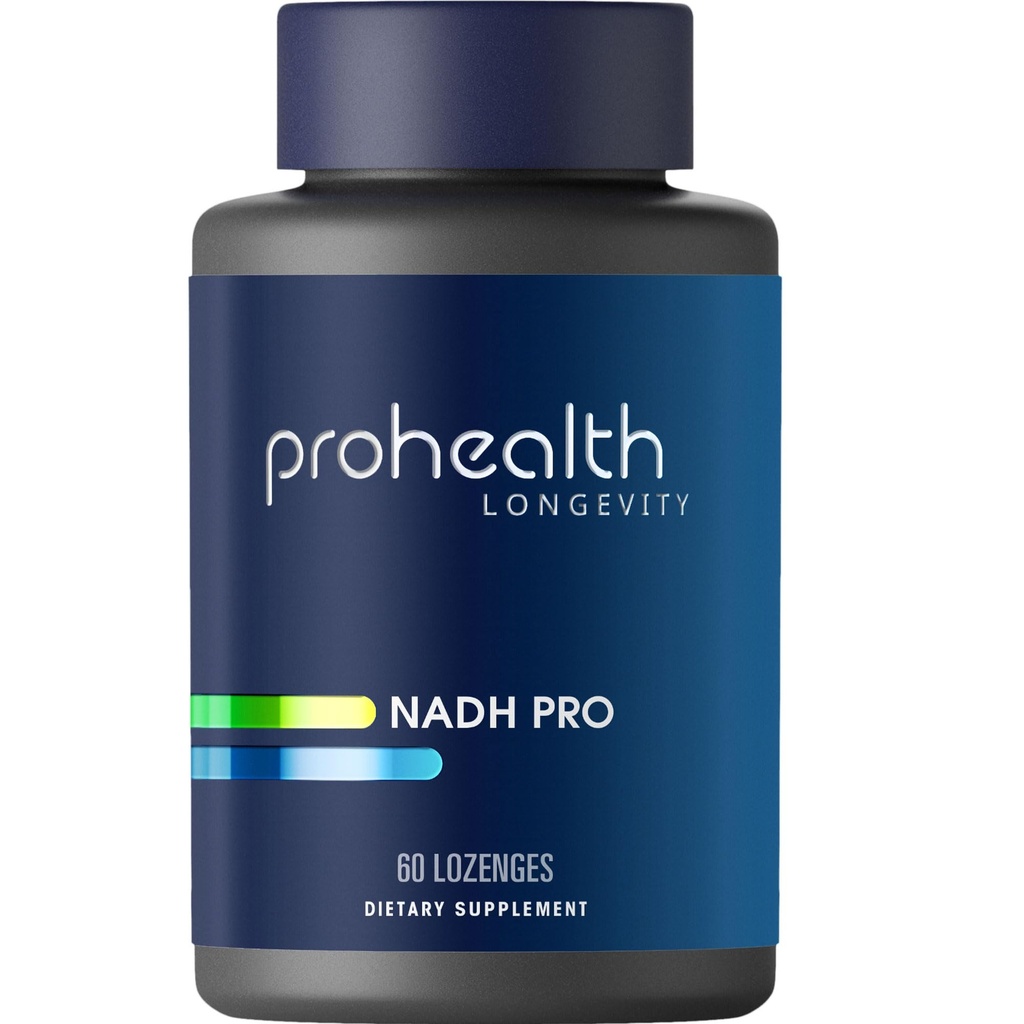 ProHealth NADH Pro - Boost NAD+(25毫克,60个快动作棒) Boost Energy, Memory and Focus QQ Mood Support QQ抗氧化剂QQ ATP生产
