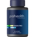 ProHealth NADH Pro - Boost NAD+(25毫克,60个快动作棒) Boost Energy, Memory and Focus QQ Mood Support QQ抗氧化剂QQ ATP生产