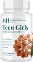 迈克尔健康 Naturopathic 方案 少女多维特敏 - 60个植物药片 - 配有 B 复合维生素和女性草药混合剂 - Kosher - 30个服务
