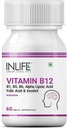 维生素B12与B1、B5、B6、Alpha Lipoic Acid ALA、Folic Acid、Inositol补充剂-60