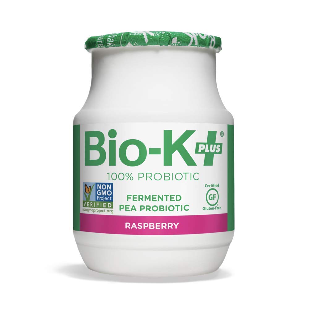 Bio-K Plus 有机树莓发酵 豌豆 Probiotic 6 Pack,3.5 Fz