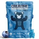 男性和女性的Creatine Monohydrate Gummys – 5000 mg 的Creatine Gummys – 配方糖,Gluten Free & Halal – 90 pack 的预选和肌肉恢复 – 蓝莓火焰