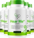 (5 Pack) 聆听我+卡普尔,官方hearMe+药丸,听我+耳 健康听力公式,听我+耳 健康 Premium HearMe Plus,自然耳清洁支持,听我+评论(300 Capsules)