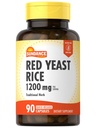 Sundance Red Yeast Rice Capsules 1200mg = 90 Counter 传统草药补充 = + Non-GMO 和 Gluten 自由公式