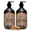 Sandalwood) - Paraben & Sulfate Free Shampoo 配Jojoba Oil - 深清所有种类的胡子(每瓶10oz)