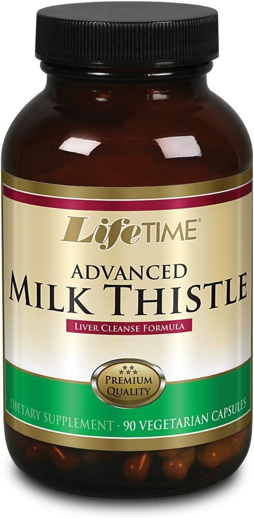 LifeTIME 牛奶 硝酸盐 混合肝脏 清洁剂 配 Dandelion Root and Turmeric (90 CT)