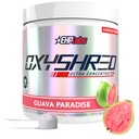 EHP实验室 OxyShred Pre Workingout Powder & Shredding 补充剂 - 预工作粉 配L Glutamine & Acetyl L Carnitine, 能量靴饮料 - Guava Paradise, 60 services