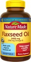 Flaxseed Oil 1400 mg 软胶,100 心脏健康计数