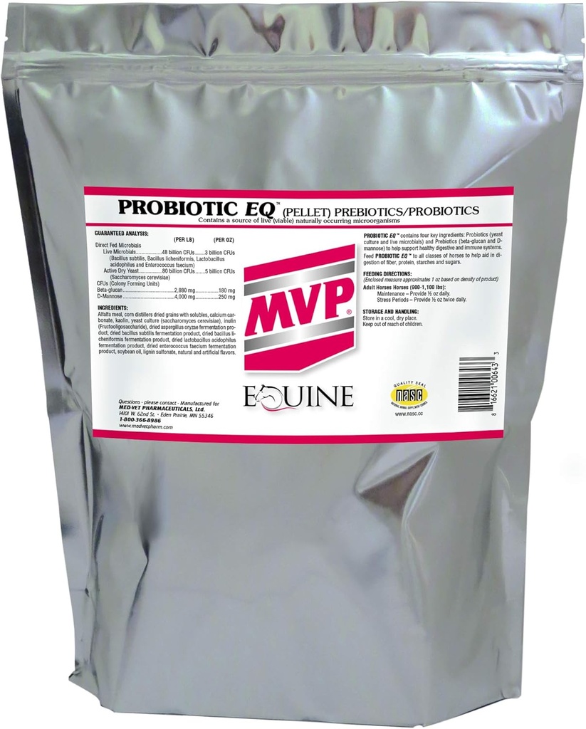 MVP 健康消化术和马体内免疫功能的亲生EQ(10lb)