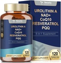 Totaria Urolithin A 含有NAD+、CoQ10、Resveratrol的1000毫克补充剂
