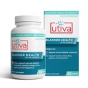 Szio+ Utiva Bladder健康 -- -- 超活性Bladder和低尿道切片健康控制补充 -- -- 临床证明可降低频率和紧急度 -- -- 60卡普尔