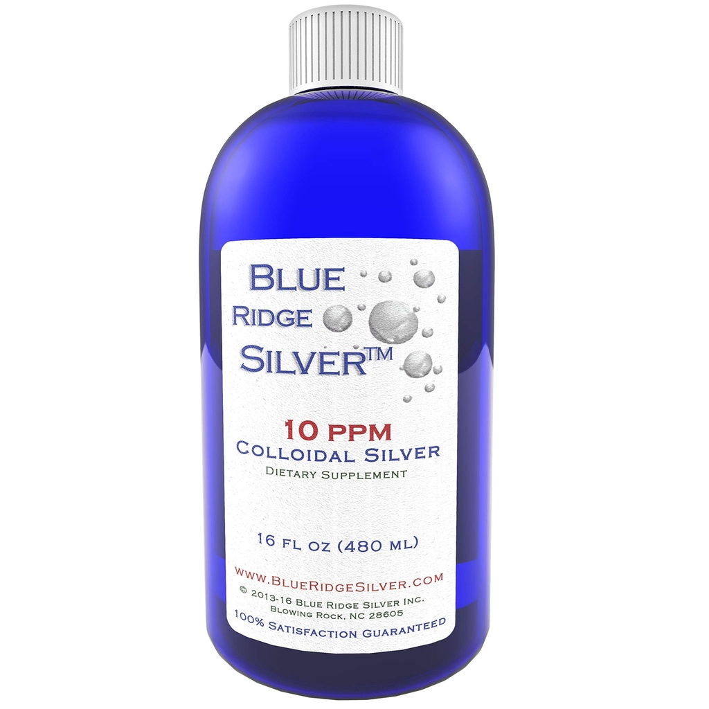10 ppm 16 oz 类聚银 天然免疫辅助健康补充剂