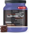 终极营养 Prostar Whey蛋白粉隔热,巧克力 - 低碳化物,高蛋白粉震动促进肌肉增益和复苏 - 低钠,低脂肪 & Keto 友好 - 1 lb Tub