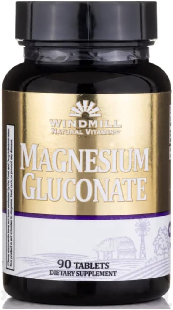 5个WINDMIL MAGNESIUM GLUCONATE 500MG 90块
