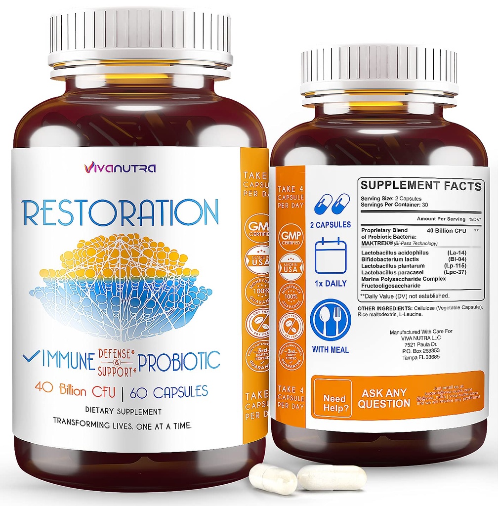 修复 Toenail Fungus 治疗 Probiotic Pills - 直肠Fungus 治疗 Toenail,真菌 Fungi Foot 修复 额外强度 密集的脚趾甲更新 Fungus 补充 - 月供应 60ct