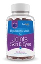 Hyalogic Hyaluronic Acid Gummys 混合Berry Flavor HA Gummys – Gluten-Free Gummy Vitamins for 成人-HA 附加型关节,皮肤和眼睛(30个计数)