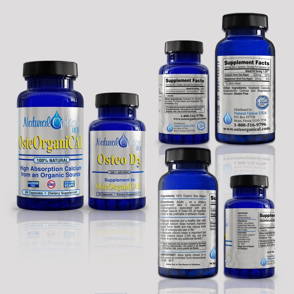 Osteorganinal ® & Osteo D3 (1 Kit)
