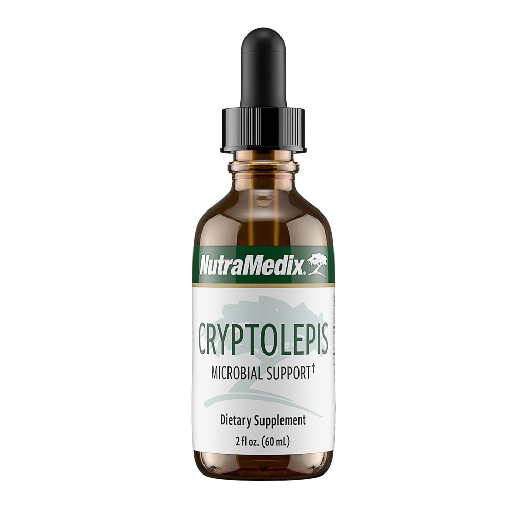 NutraMedix Cryptolepis Liquid Supplements - Promote Daily Microbial & Immunity Support - Liquid Vitamins for Women & Men - Broad-Spectrum & Optimized for Absorption (2 Fl Oz)