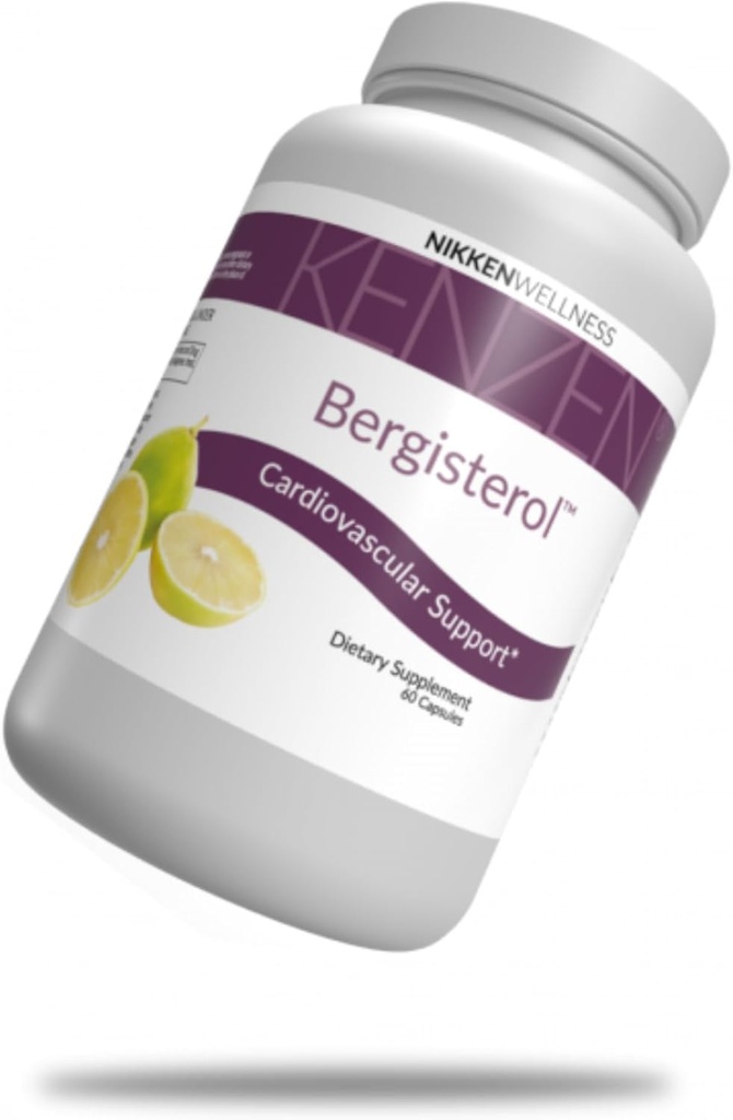 意大利Citrus Bergamot Capsule Caps for Nikken Kenzen Bergisterol - Citrus Bergamot Capsules Citrus Bergamot 与印度鹅莓 Amla 水果提取 - 男女补充,60 Capsules