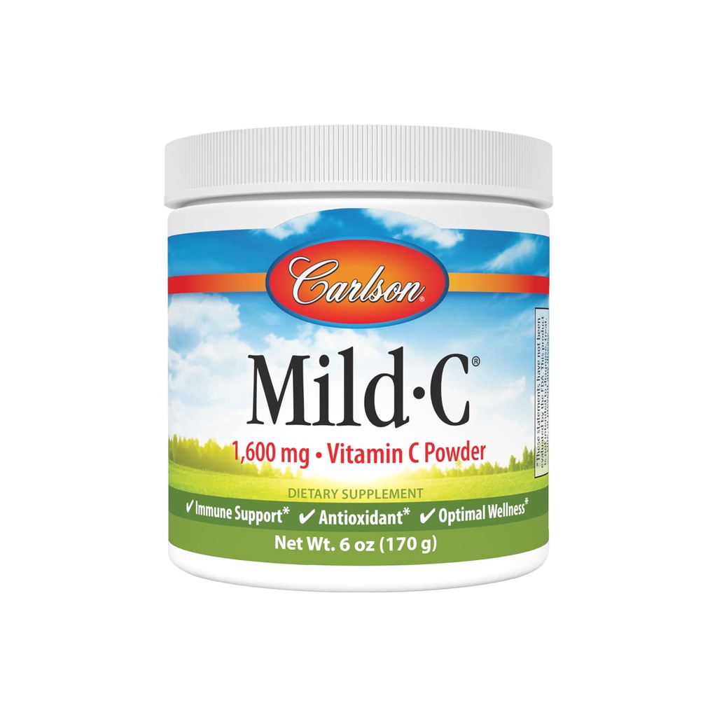 Carlson - Mild-C,维生素C粉,支持健康免疫功能,6 oz(170 g)