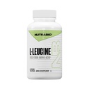 NutraBio L-Leucine 补充剂 - 肌肉生长和恢复的最佳氨基酸 - 天然发酵的自由形式 Leucine 氨基酸补充剂 - Vegan, Non-GMO, Gluten Free - 400mg, 180 Capsules
