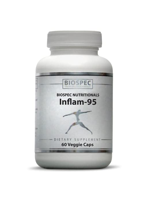 炎-95 - 姜根提取物2,000毫克, Curcumin 根提取物, Boswellia Serrata 提取物, Nettle Leaf提取物, Bioperine - 支持健康炎症反应*
