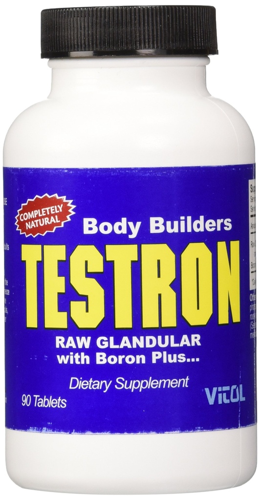 Vitol 体积构建器 Testron 平板电脑, 90 Count Bottles