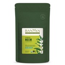 Banyan植物科 Neem Powder - 有机阿扎迪拉奇塔 Indica - 净化Ayurvedic 草药促进健康皮肤和血液 * - 1/2磅 - 可持续来源的非GMO Vegan