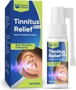 TUHIMO Tinnitus Rëliëf 环耳,天然有效的Tinnitus治疗喷雾,30ml-蓝色