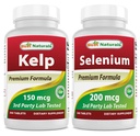 Kelp Supplement 150 Mcg & Selenium 200 mcg
