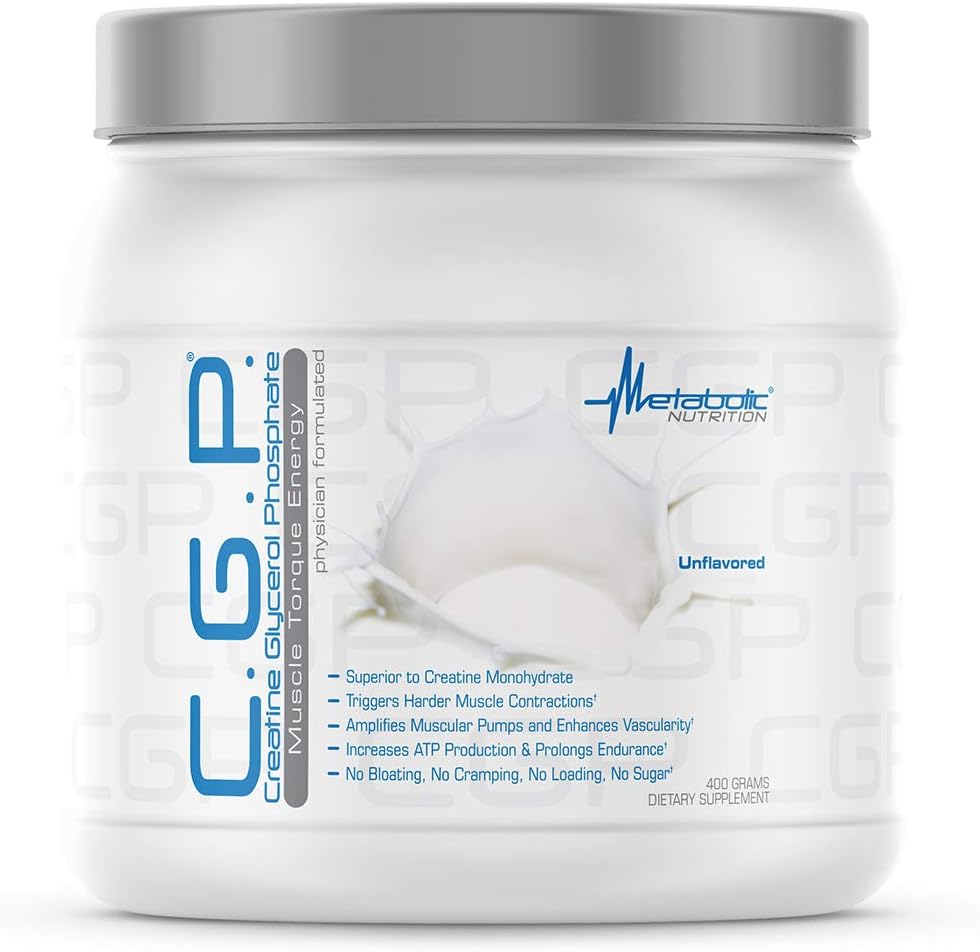 代谢营养,CGP,Creatine Glycerol Phosphate,100%微量化的Creatine Powder,预产期工作后补充,未尝有400格拉姆