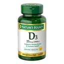 (原始内容存档于2018-09-26). Nature's Boundy Vitamin D3 1000 IU Softgels, Imune Supports, 推广健康骨骼, 1 Softgel/日, Gluten Free, 350 Count