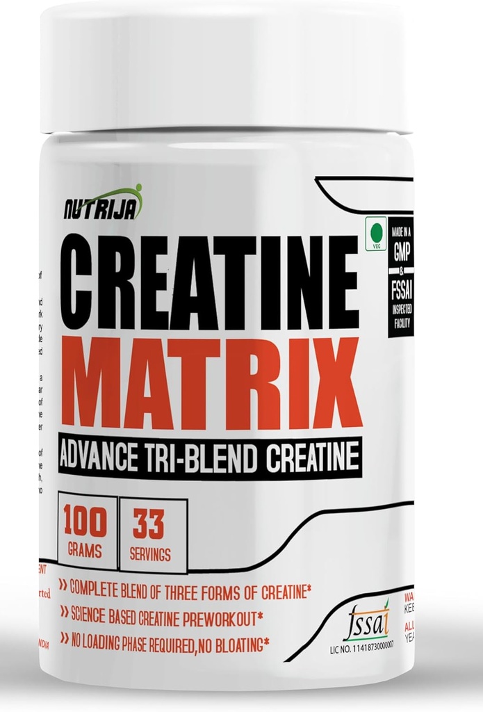 CREATINE MatrixTM - Creatine HCL,Creatine Nitrate & Mgnesium Chelate - 100 grams (Pineapple) 的完整混凝土HCL混合体.