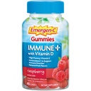 Emergen-C Immune+ 三角行动Immune支持Gummys,BetaVia(R),1000mg 维生素C,B维生素,维生素D和抗氧化剂,Raspberry,返校基本知识 – 45 Counter