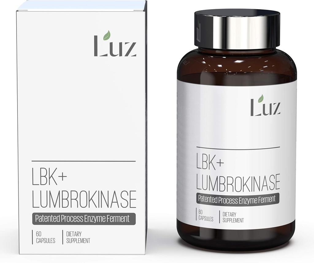 卢兹LBK+ Lumbrokinase - 专利工艺 - 60卡普尔