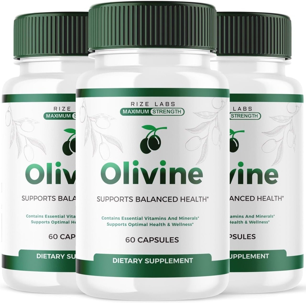 rize 实验室(3 Pack) Olivine体重损失补编,Olivine Superfood Capsules for Total Body Wellness and a健康生活方式,Olivine Pills for Leaner Physique, 橄榄藤评论(180 Capsules)