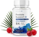 Prostate Health Supplement for Men - Saw Palmetto DHT Blocker with Cranberry for Bladder Health, Urinary Support, Reduce Frequent Urination, Promote Prostate Care & Hair Growth (120 Capsules)