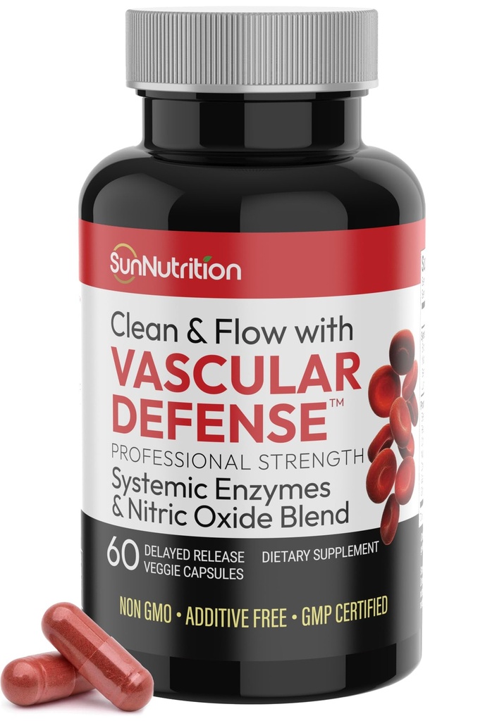 Nattokinase 补充 Nitric Oxide Capsules Beet Root 提取 高可能性 Lumbrokinase 和 Bromelain 系统酶 Nitric Oxide 混合 清洁和流动 瓦斯防御 60 Caps 30 服务